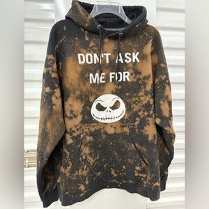 Fruit of the loom Black and Brown Graphic Hoodie